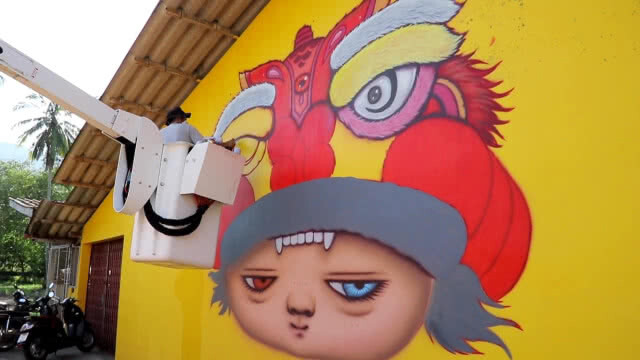 สร้างจุดเช็คอินสุดน่ารัก "น้องมาร์ดี" ฝีมือ Alex Face