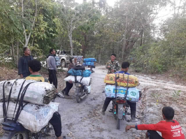 จับกุมผู้ต้องหา 17 ราย ลักลอบตัดไม้ใน​เขตป่าห้วยทับทัน-ห้วยสำราญ