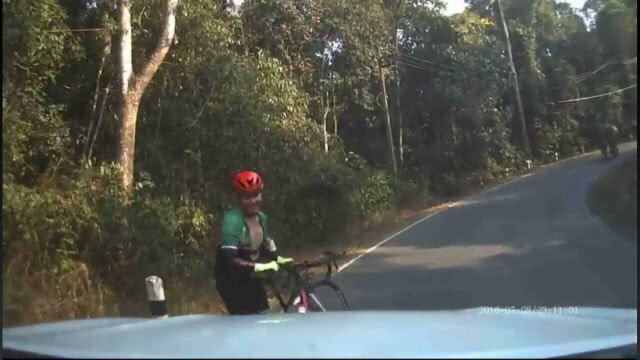 นักปั่นชัยภูมิ เผยนาทีสุดระทึกถูกช้างป่าเขาใหญ่ไล่