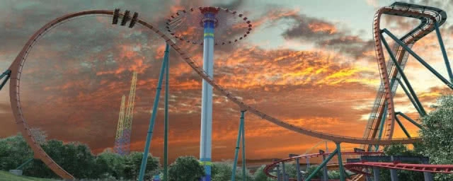 อยากเสียวมาทางนี้! รถไฟเหาะรุ่นใหม่สูงเสียดฟ้า วิ่งเร็วสุดในโลก