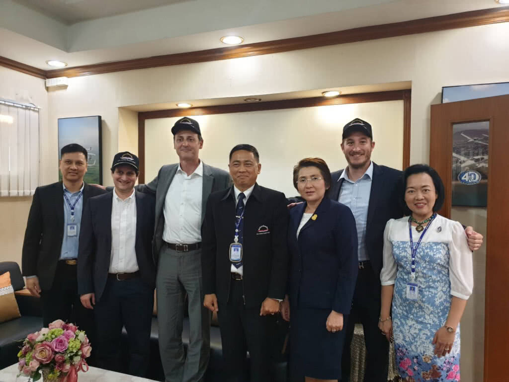 ตัวแทน AIRBUS หารือความร่วมมือในการจัดตั้งศูนย์วิจัย Smart Hangar