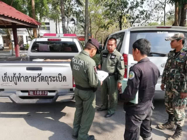 จนท.เขาแผงม้า พบระเบิดจาก "สงครามแย่งชิงมวลชนระหว่างปี 2519-2522" EOD เร่งทำลายตามขั้นตอน