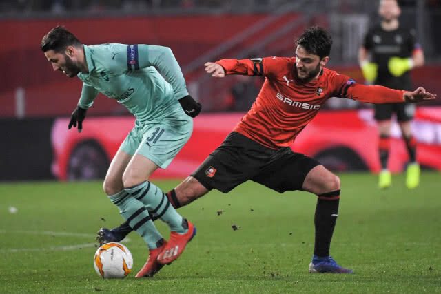 แรนส์ เปิดบ้านถล่มอาร์เซน่อล ที่ยังไม่ถึงครึ่งหลัง เหลือ 10คน ไป 3-1