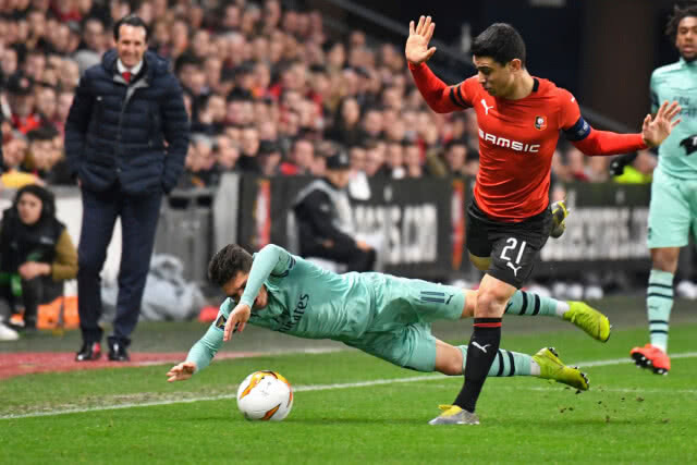 แรนส์ เปิดบ้านถล่มอาร์เซน่อล ที่ยังไม่ถึงครึ่งหลัง เหลือ 10คน ไป 3-1