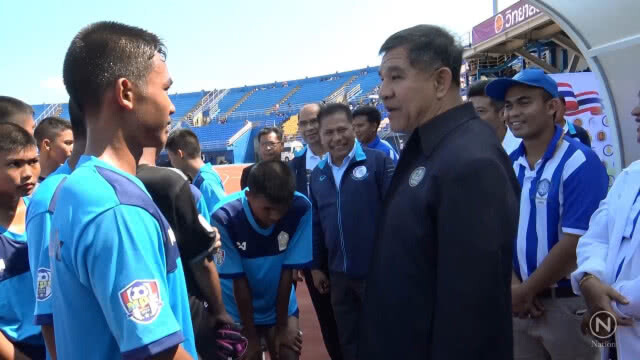 "หมูป่า" ฟาดแข้งคู่พิเศษเสมอ "มหาวชิราวุธ U15" 3-3
