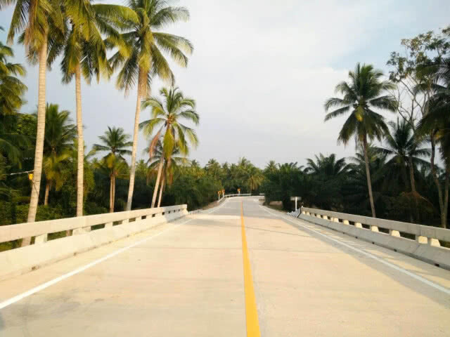 กรมทางหลวงชนบท สร้างสะพานข้ามคลองปากนคร เชื่อม 2 ตำบล แล้วเสร็จ