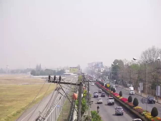 ค่าฝุ่นพิษเชียงใหม่กระทบสุขภาพ