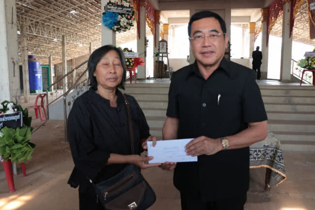 ฌาปนกิจ"ยายจี๊ด ม่วงน้อย" ราษฎรในพระบรมราชินูปถัมภ์
