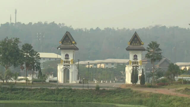 ไหม้ป่าในม.พะเยาหลายร้อยไร่ ค่าPM2.5กระทบสุขภาพ