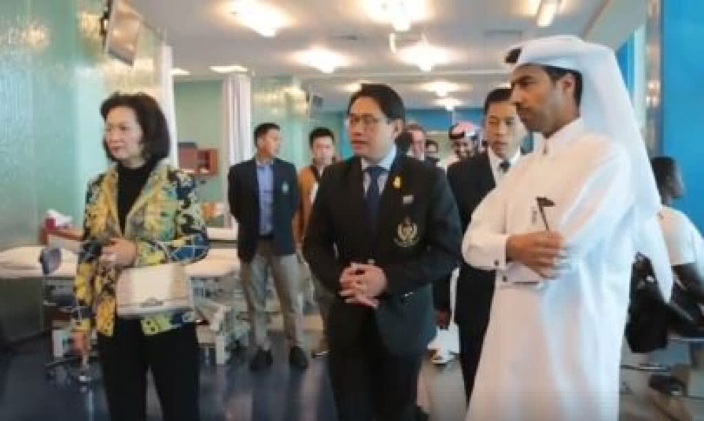 "ดร.ก้องศักด" ศึกษาดูงานแนวทางการดำเนินงาน Doha Sports City เตรียมพัฒนาศูนย์ฝึกกีฬาแห่งชาติไทย "ดร.ก้องศักด" ศึกษาดูงานแนวทางการดำเนินงาน Doha Sports City เตรียมพัฒนาศูนย์ฝึกกีฬาแห่งชาติไทย