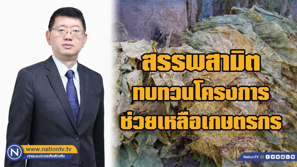 สรรพสามิตผลักดันทบทวนโครงการให้ความช่วยเหลือเกษตรกรผู้ปลูกยาสูบ