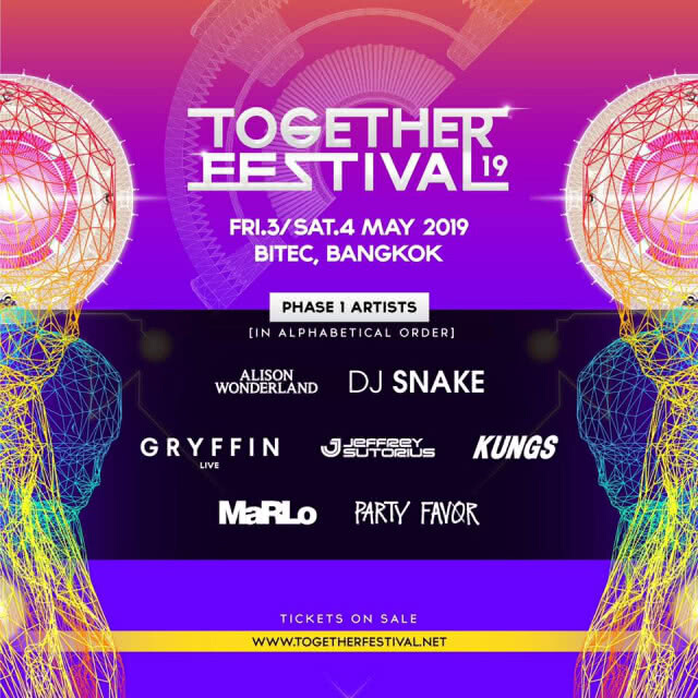 ซัมเมอร์นี้จะลุกเป็นไฟ!! กับ TOGETHER FESTIVAL 2019