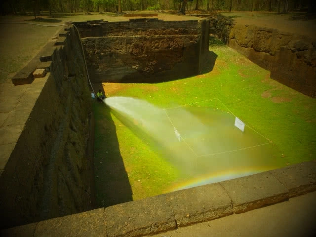 "ทหารบูรพาพยัคฆ์" ตรวจความพร้อมบ่อน้ำศักดิ์สิทธิ์