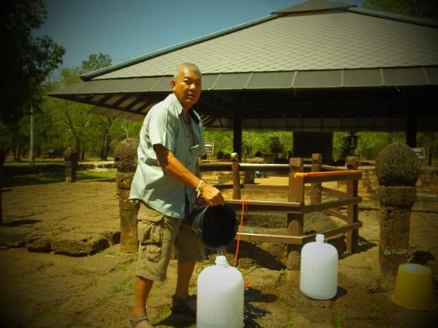 "ทหารบูรพาพยัคฆ์" ตรวจความพร้อมบ่อน้ำศักดิ์สิทธิ์
