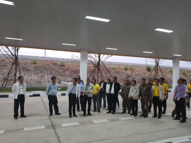 'อาคม' ลงพื้นที่ตรวจความพร้อมการก่อสร้างสะพานมิตรภาพไทย​ -​ เมียนมา