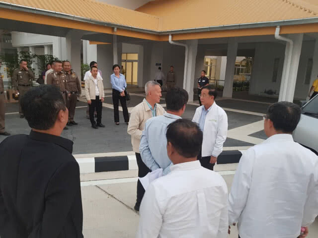 'อาคม' ลงพื้นที่ตรวจความพร้อมการก่อสร้างสะพานมิตรภาพไทย​ -​ เมียนมา