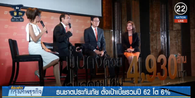 (คลิปข่าว) ธนชาตประกันภัย ตั้งเป้าเบี้ยรวมปี 62 โต 6%