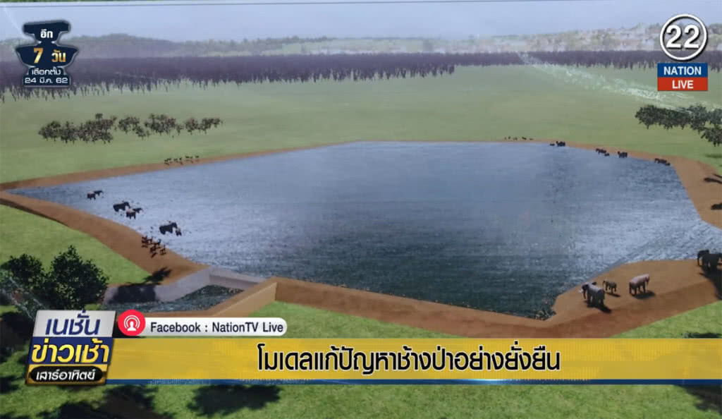 (คลิปข่าว) โมเดลแก้ปัญหาช้างป่าอย่างยั่งยืน