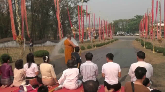 วัดพระธาตุแช่แห้งจัดพิธีหยาดน้ำโบราณครบรอบ 666 ปี