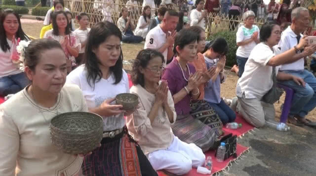 วัดพระธาตุแช่แห้งจัดพิธีหยาดน้ำโบราณครบรอบ 666 ปี
