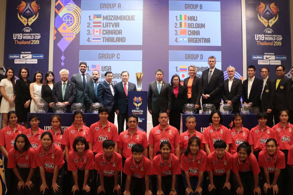 16 ประเทศ ทั่วโลก ชิงแชมป์ FIBA U19 Women’s Basketball World Cup 2019