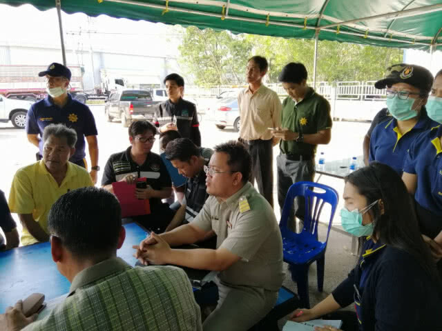ไฟไหม้โรงงานหลอมทองแดงที่ถูกทิ้งร้าง