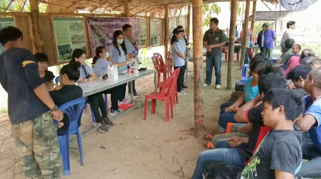 ออกหน่วยงานเยี่ยมชุมชนมลาบรี