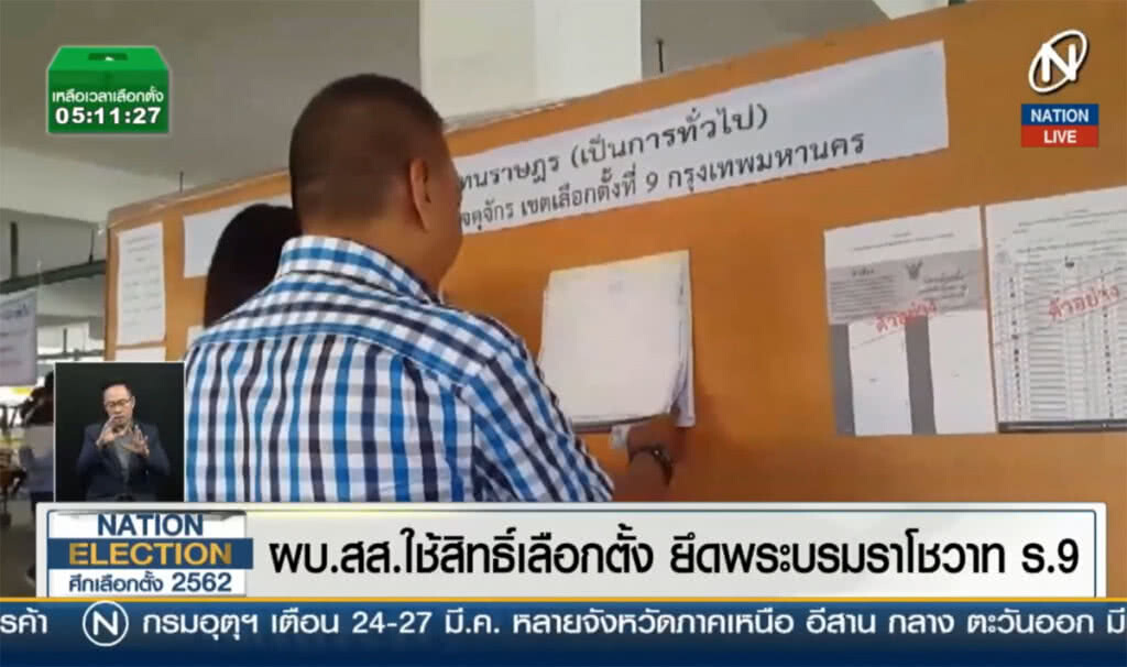 (คลิปข่าว) ผบ.สส.ใช้สิทธิ์เลือกตั้ง ยึดพระบรมราโชวาท ร.9 (คลิปข่าว) ผบ.สส.ใช้สิทธิ์เลือกตั้ง ยึดพระบรมราโชวาท ร.9