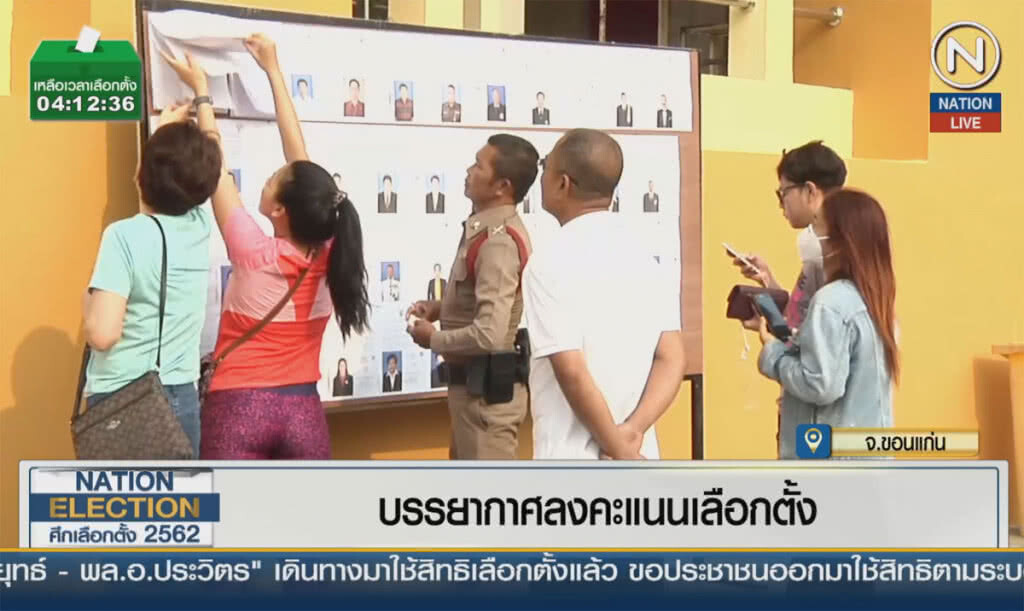 (คลิปข่าว) บรรยากาศลงคะแนนเลือกตั้ง จ.ขอนแก่น
