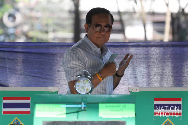 "ลุงตู่"  เผย หลังใช้สิทธิ "เลือกตั้ง" ดีใจ ทุกคนตื่นตัว