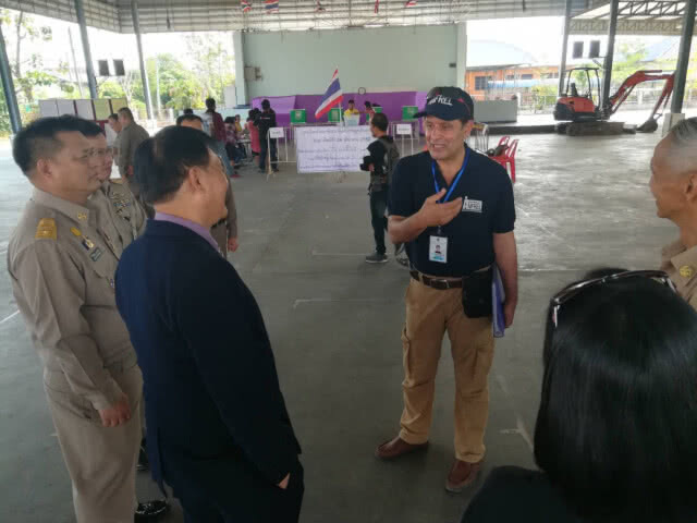 ANFREL สังเกตการณ์เลือกตั้งพิษณุโลก