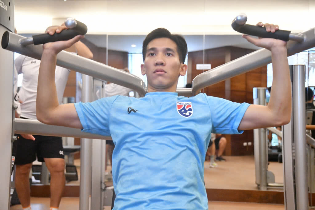 ช้างศึก U23 เข้าฟิตเนสเตรียมร่างกายชนเวียดนาม, กานต์นรินทร์ ยันพร้อมทุ่มเต็มร้อย