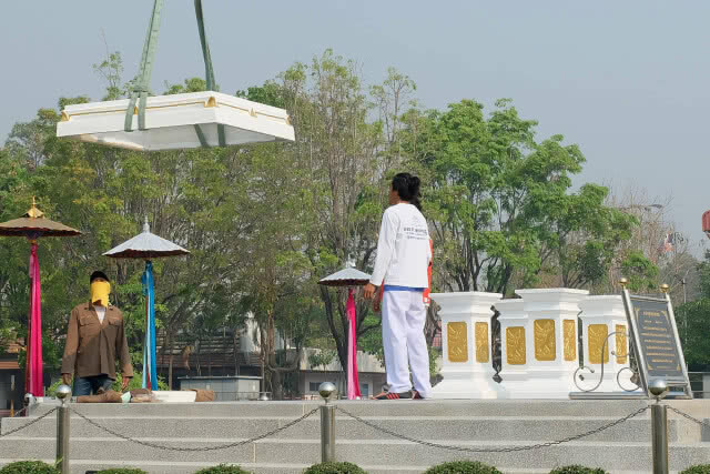 ผู้ว่าการ กกท.ตั้งศาลพระพรหม สนามกีฬาสมโภชเชียงใหม่ 700 ปี