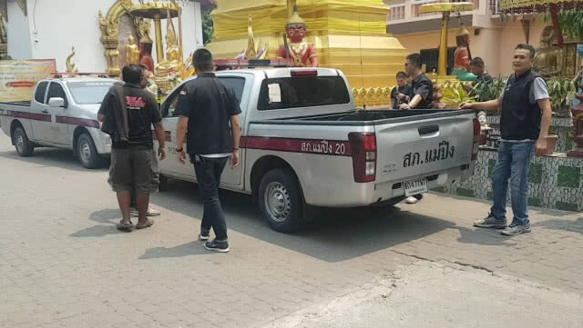 หลวงพี่โหด ทำร้ายร่างการคนเมาตายคาวัด