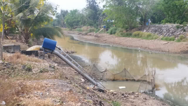 ปทุมธานี น้ำ คลอง9 แห้ง ปชช.หวั่นถนนทรุดตัว