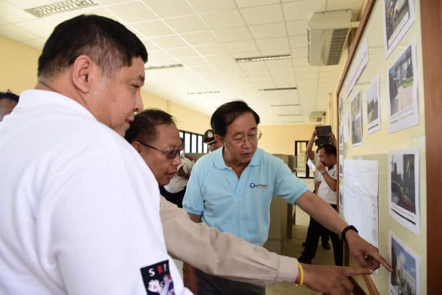 คมนาคมติดตามความคืบหน้าสถานีรถไฟด่านพรหมแดนบ้านคลองลึก (สถานีชั่วคราว) อ.อรัญประเทศ จ.สระแก้ว