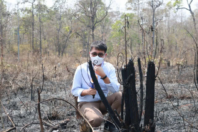 รักโลก by วชิรวิทย์ | เหยื่อควันไฟป่า