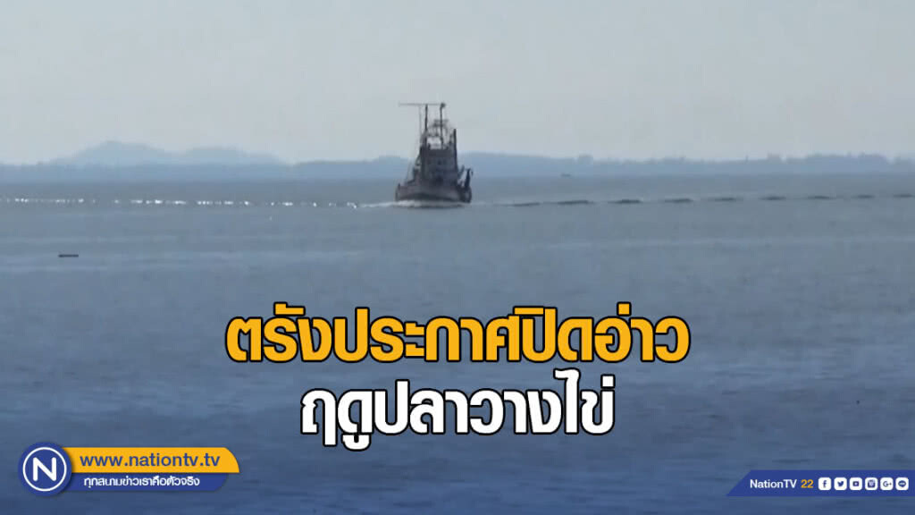 ตรังประกาศปิดอ่าวในฤดูปลาวางไข่ เวลา 3 เดือน