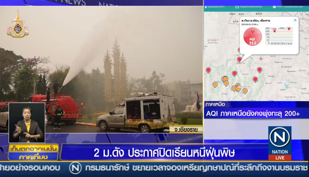 2 มหาวิทยาลัยดังประกาศปิดเรียน หนีฝุ่นพิษ 2 มหาวิทยาลัยดังประกาศปิดเรียน หนีฝุ่นพิษ