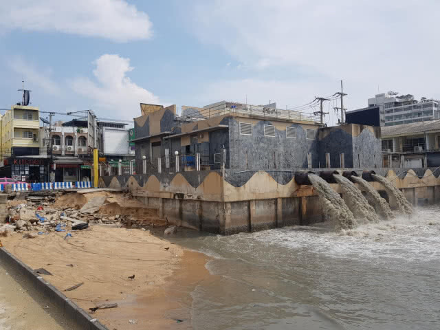 พายุถล่ม ชายหาดไมอามี่พัทยา พังเละ..!!
