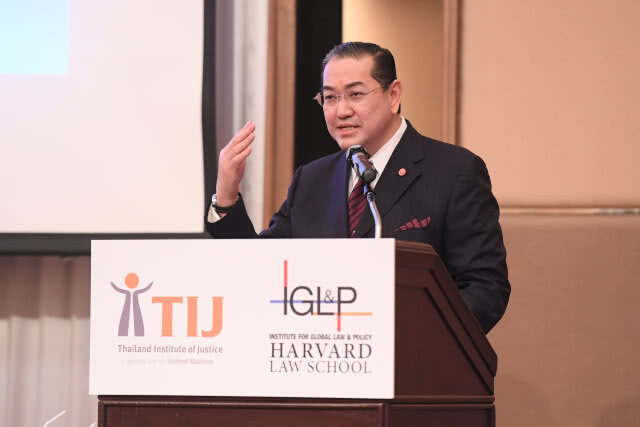 TIJ จับมือฮาร์วาร์ด นำหลักนิติธรรม สร้างสังคมเท่าเทียม