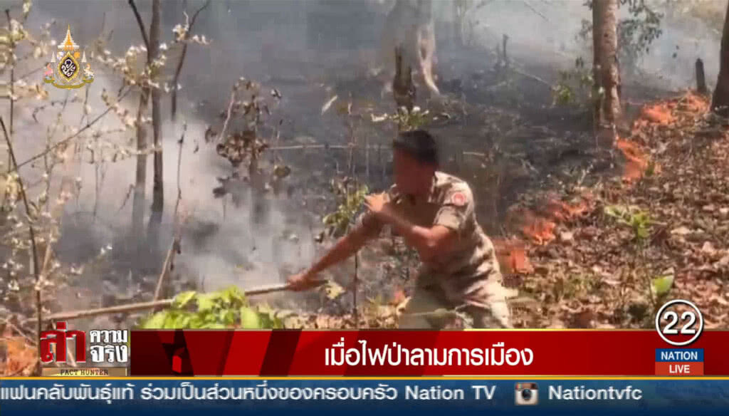 เมื่อไฟป่าลามการเมือง