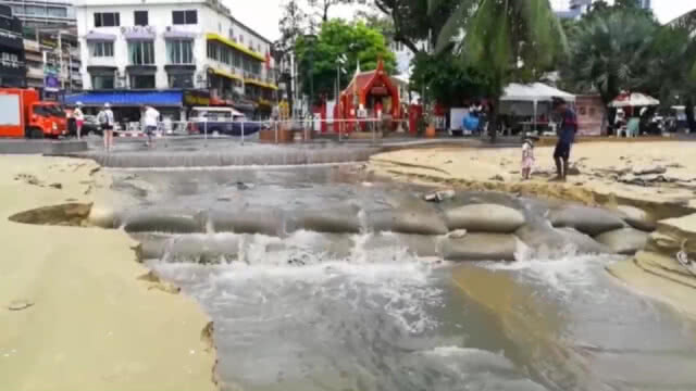 ระดมกำลังปรับสภาพชายหาดไมอามี่พัทยา