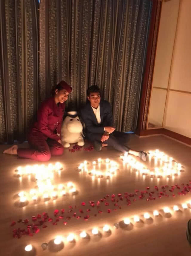 "นิว" พีรดนย์ เซอร์ไพร์คุกเข่าขอแฟนสาวแต่งงาน