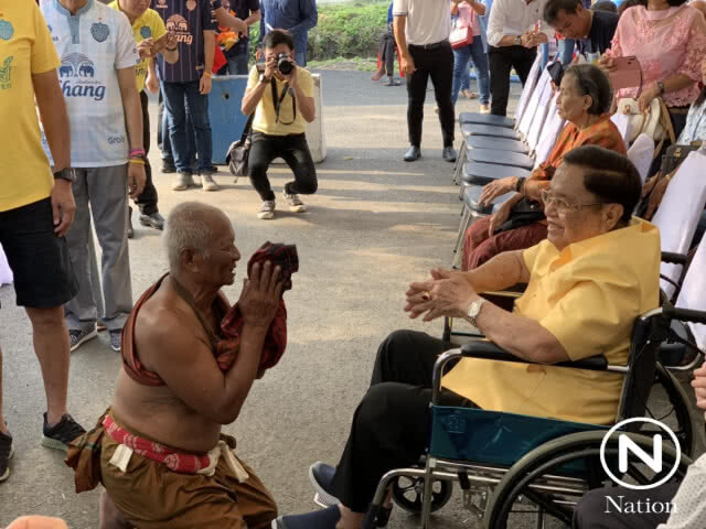 วันเกิด "ปู่ชัย" ครบ 91 ปี คึกคัก! อวยพร "อนุทิน" เป็นนายกฯ