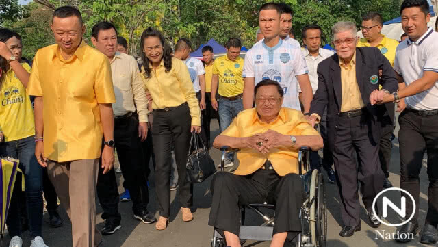 วันเกิด "ปู่ชัย" ครบ 91 ปี คึกคัก! อวยพร "อนุทิน" เป็นนายกฯ