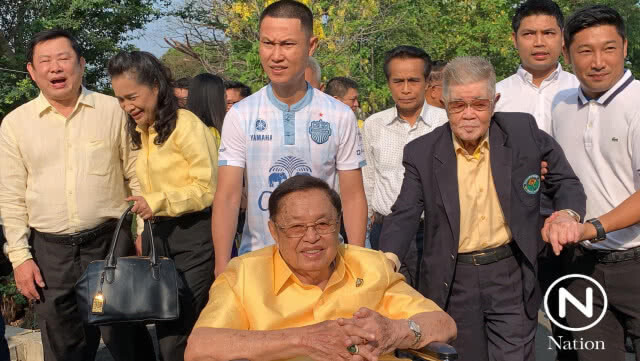 วันเกิด "ปู่ชัย" ครบ 91 ปี คึกคัก! อวยพร "อนุทิน" เป็นนายกฯ