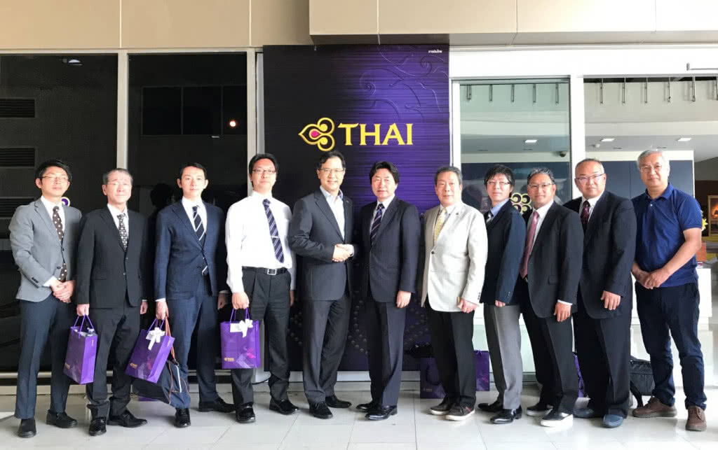 การบินไทยให้การต้อนรับสมาคมธุรกิจการค้า ภูมิภาคโทโฮกุ เมืองเซนได ประเทศญี่ปุ่น การบินไทยให้การต้อนรับสมาคมธุรกิจการค้า ภูมิภาคโทโฮกุ เมืองเซนได ประเทศญี่ปุ่น