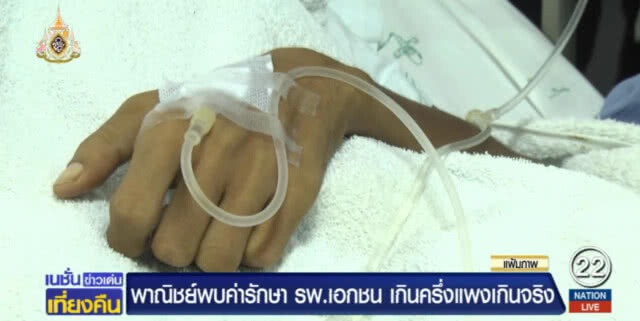 พบค่ารักษา รพ.เอกชนเกินครึ่งแพงเกินจริง ไม่ได้รับความเป็นธรรมฟ้องร้องได้