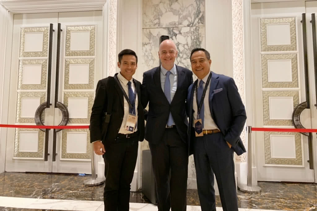นายกสมาคมฯ ร่วมประชุมใหญ่เอเอฟซี พร้อมหารือเรื่องการสร้างศูนย์ฝึกและ VAR